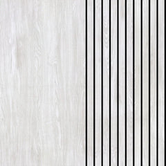 Modern 3D Wood Pattern Wall Panels, Eco-Friendly Self-Stick Decorative Board for House Upgrading， wall stickers