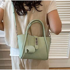 Fashion Leather Tote Bag – Versatile Casual Commuter Bag