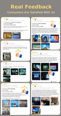 XIWBSY 45000Lumens Google TV Projector Portable Projector 4K Android 14.0 Daylight Projector 8K Video Home Theater  Projector