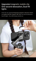 AOCHUAN Smart XE Gimbal Stabilizer 3-Axis Foldable Handheld Stand For iPhone Android With Focus Wheel For Vlog Live Streaming