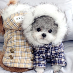 ON Sale Dog Winter Warm Clothes Random Style Pet Dog Clothing Coat For Small Dogs Cat Thicken Jacket Costumes Outfits Chihuahua