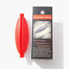 1pc Archery Peep Protect Umbrella Silica Black Red Peep Guard Protection for Outdoor Sport Hunting Training Shooting Accessories