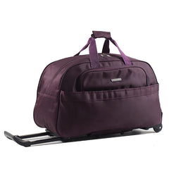 Large Capacity Travel Bag Luggage Carry-On Lightweight Short Trip Bag Handheld Suitcase for Men And Women Oxford Cloth Pure C...