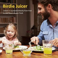 New Acrylic Manual Lemon Squeezer Transparent Kitchen Tools Mini Juicer Handheld Portable Wedge Squeezer Anti-Corrosion
