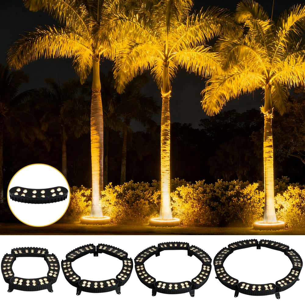 5Pcs LED Tree Hugging Lamp 85-265V Outdoor Christmas Tree Holding Lighting Lamp Waterproof IP65 Garden Park Courtyard Decor Lamp