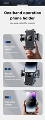 Joyroom 360° Long Arm Car Phone Holder Universal Air Vent GPS Stand Rotating Dashboard Mobile Cell Support For iPhone Samsung