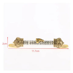 Door Metal Mezuzah Blessing Home Decoration Gift Hanukkah Decor Retro Religious Jerusalem Mezuza Case