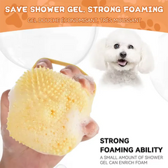 New Bath Massage Brush Bathroom Multifunctional Puppy Big Dog Cat Soft Safety Silicone Pet Accessories for Dogs Cats Tools Pet Shop, Pet Accessories