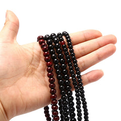 6/8mm Natural Sandalwood Buddhist Buddha Meditation Beads Bracelet For Women Men