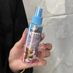 Korean Fresh Clothes Fragrance Spray Rich White Tea Jasmine Eau De Toilette Lasting Deodorizing Air Fabric Freshener Deodorizing