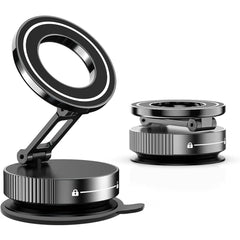 Magnetic Suction Cup Car Mount – 360° Foldable Holder