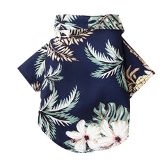 Hawaiian Beach Style Dog T-Shirts Thin Breathable Summer Dog Clothes for Small Dogs Puppy Pet Cat Vest Pet Shop
 Pet Clothing