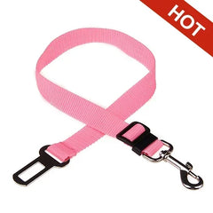 Adjustable Pet Cat Dog Car Seat  Belt Pet Seat Vehicle Dog Harness Lead Clip Safety Lever Traction Dog Collars Dog Accessoires Pet Shop