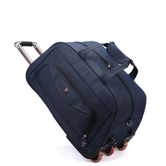 Large Capacity Stackable Handheld Travel Bag Wheel Skating Luggage Suitcase for Men And Women Business Travel Bag