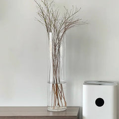 Extra Large Floor Glass Vase 50cm 60cm 80cm High Home Decor Living Room Decorations Standing Flower Vase Chinese Style