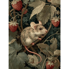 Vintage Dark Gothic Insect Moth Wood Animals Deer Owl Botanical Poster Canvas Painting Wall Art Pictures Home Interior Decor