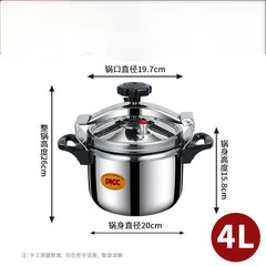 30 Quart olla de presion grande & stainless steel pressure cooker & large steamer cooking pressure canners,safety lock Explosion Kitchen Tools, Cooking Utensils