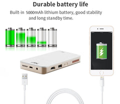 Smartldea Newest Arrive HD Mini Smart DLP 4K Projector Android 13.0 5G WiFi BT Build-in Speaker Battery Pocket Phone Projectors