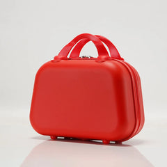 New Hot Sale 14 Inch Solid Color Luggage Small Carry On Suitcase Portable Travel Box Storage Bag Lightweight Boarding Case