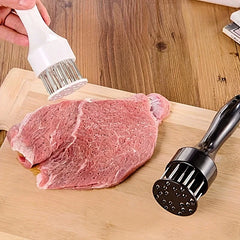 1Pc Professional Meat Tenderizer Needle Stainless Steel Kitchen Tools Cooking Accessories Steak Tenderizer Needle Rib Breaker