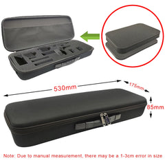 Eva Storage Bag Tool Case Waterproof Oxford Cloth Zipper Bag Shockproof Sponge Box Fishing Gear Organizer Carring Pouch Camera