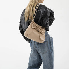 Fashion Bow Shoulder Handbag for Women – Versatile Style