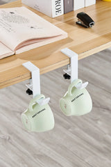 1/2pc Adjustable Desk Edge Hook Gaming Headset Desk Hanger Backpack Storage Hanging Hook Holder Punch-free Home Office Organizer