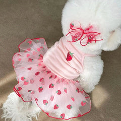 Cute Pet Dog Dress for Small Dogs Thin Puppy Princess Skirt Dog Clothes Chihuahua York Clothing Pet Shop Pet Clothing