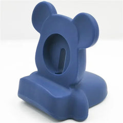 Mickey Mouse Charger Stand Minnie Desktop Holder for Apple Watch 9 8 7 6 5 4 iWatch 3 2 1 SE Cartoon Silicone Charging Base