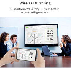 Smartldea Newest Arrive HD Mini Smart DLP 4K Projector Android 13.0 5G WiFi BT Build-in Speaker Battery Pocket Phone Projectors