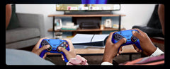 Controller For Playstation 5 PS5/PS5 Pro/Slim/PC,RGB Wireless Gamepad W/Hall Effect Trigger Marco/Turbo Anti-Drift Game Joystick