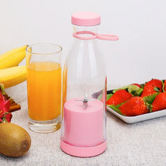 Electric Juicer Cup 6 Blades Blender Milkshake Machine USB Portable Fruit Milk Mixing Tool Mini Fresh Juice Blender Kitchen