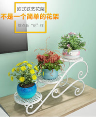 Metal Succulent Stand – Mini Desktop Plant Display Rack Home Decor