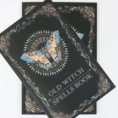 Old Witch Spells Book - Essential Tool for Witches & Wizard Beginners,  Perfect for Birthdays, Easter, Christmas, Halloween Gift