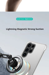 Thin Frameless Ultra Thin Magnetic Phone Case for Samsung Galaxy S25 Ultra S25 S24 S23 S22 Plus PC Hard Protective Cooling Cover