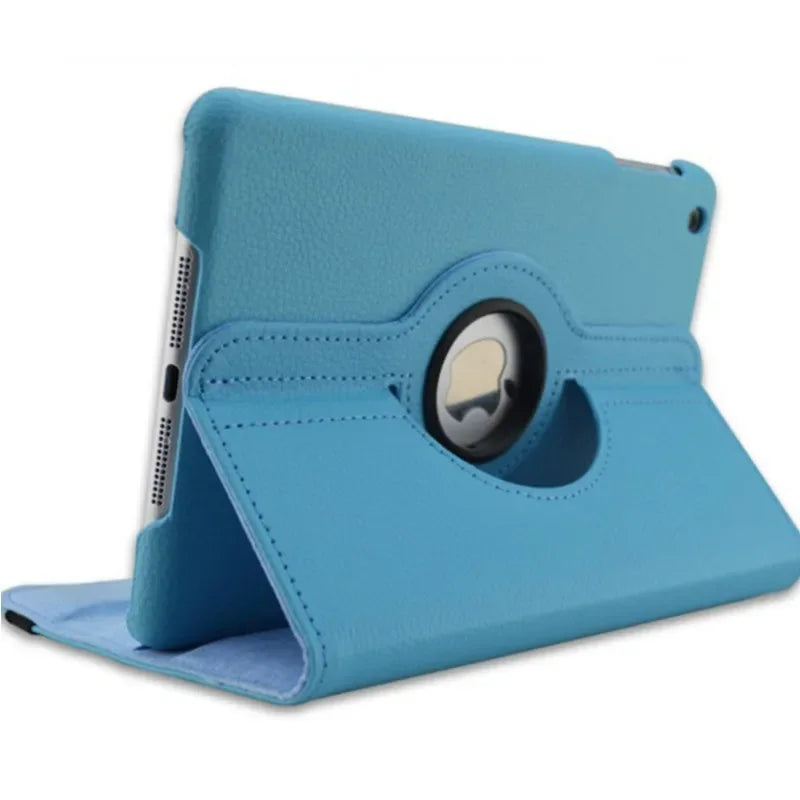 For iPad 2 3 4 Case 360 Rotating Stand Tablet Cover For iPad Air 1 2 3 4 5 10.9 Pro 11 9.7 5th 6th 10.2 7th 8th 9th 10th Cases