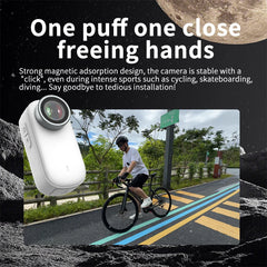 4K pixel cat and dog pet camera, mini thumb camera, outdoor bicycle camera, motorcycle wide-angle camera, portable helmet camera