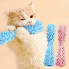 Dog Teething Toy Chew Stick Bite Resistant Fun Leak Proof Food Toy Pet Teether Cleaner Stick Pet Shop