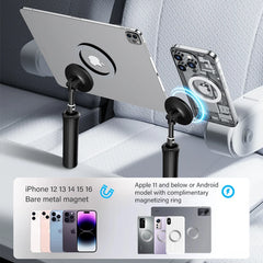 Magnetic Mini Tripod for Phone Tablet Foldable Desk Magnetic Phone Stand Detachable Cell Phone Tripod Hands Free Holder For Vlog