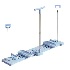 Multi-Function Simulated Ski Trainer with Handle & Pull Rope Fitness Ski Machine Pelvic & Hip Strengthener Exercise Equipment
