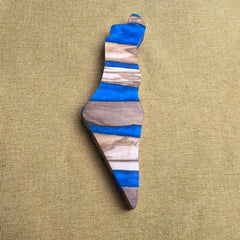Israel Map Mezuzah Case Epoxy Resin With Olive Wood Mezuzah case Judaism Mezuzah Holy Shema Blessing Hebrew Jew Home Decorations