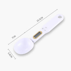 Mini Digital Spoon Scale 0.1–500g – LCD Kitchen Measure Tool