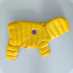 Winter Dog Clothes Overalls for Small Medium Dogs Luxury Fashion Lightweight Down-Like Cotton Padded Puppy Coat Soft Warm Jacket Pet Shop Pet Clothing