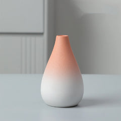 Ceramic Small flower Vase Home Decoration Crafts Tabletop Ornament Simplicity Japanese-style Decoration