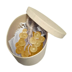 Handmade Grape Soap on a Rope, Grape Soap, Decorative Aromatic Soaps for Washing Hand Wash, Bath, Fresh Air Gift for Men & Women
