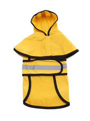 Keep Your Pet Dry And Comfortable - Adjustable Waterproof & Windproof Dog Raincoat!
