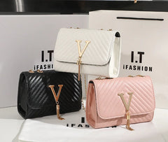 HOMEFISH Embroidery Women Crossbody Bag Thread Luxury Handbag Shoulder Bags Brand Sequined Tassel Clutch Small Bag