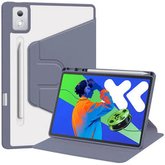 For Lenovo Xiaoxin Pad Pro 12 7 2025 Case TB375FC Acrylic Rotating Stand Tablet Funda For Lenovo Tab P12 12.7 inch TB371FC 2023