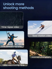 GoPro HERO 13 Black Action Camera HyperSmooth6.0 5.3K 60fps Video 27MP Go Pro13 helmet Vlog Sport Camera