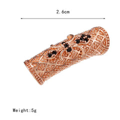 1pcs DIY Jewelry Making Tubular Curved Cylinder Beaded Accessories Men and Women Vintage Bracelet Necklace Material Wholesales